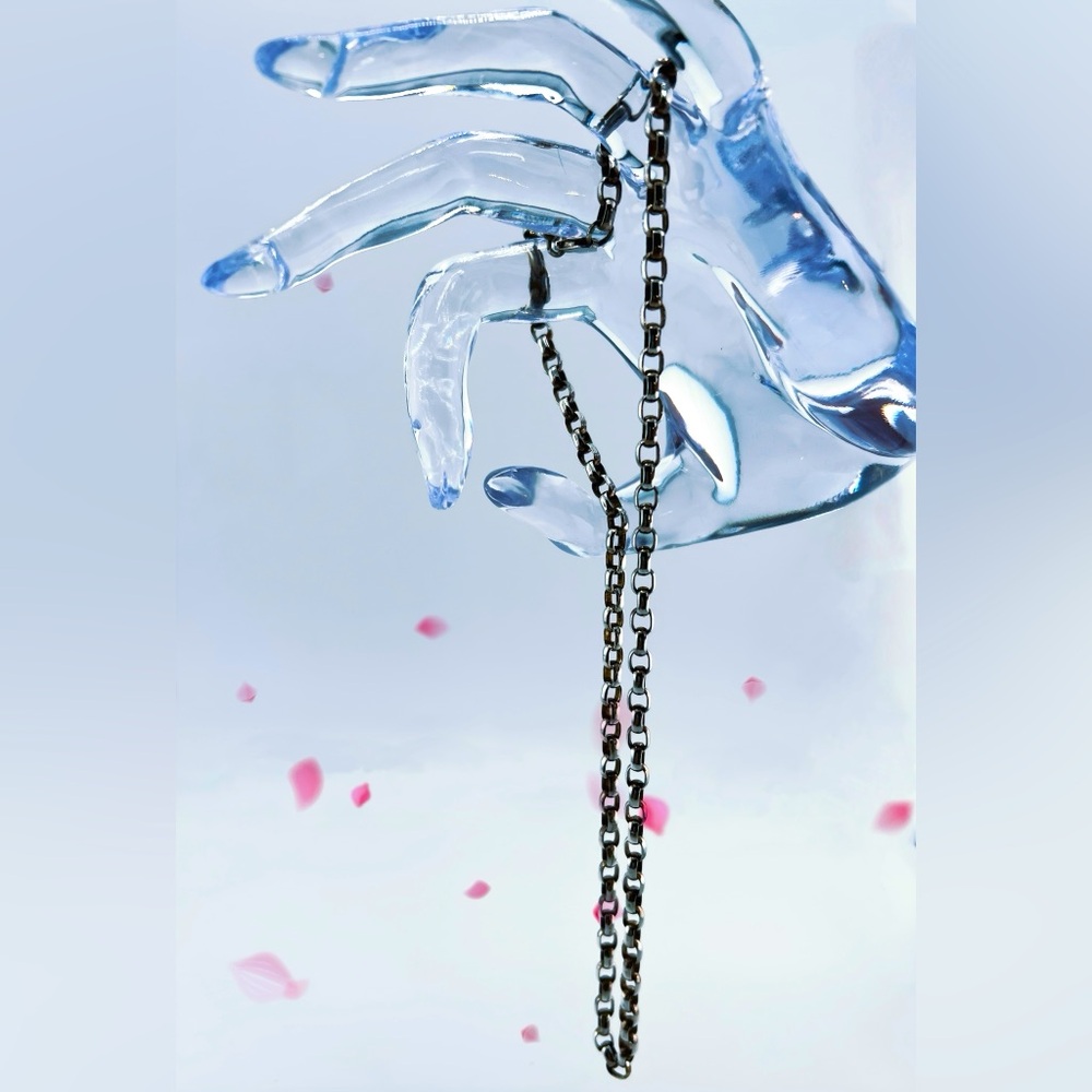 Polished 925 Sterling Belcher Rolo Link Unisex Chain